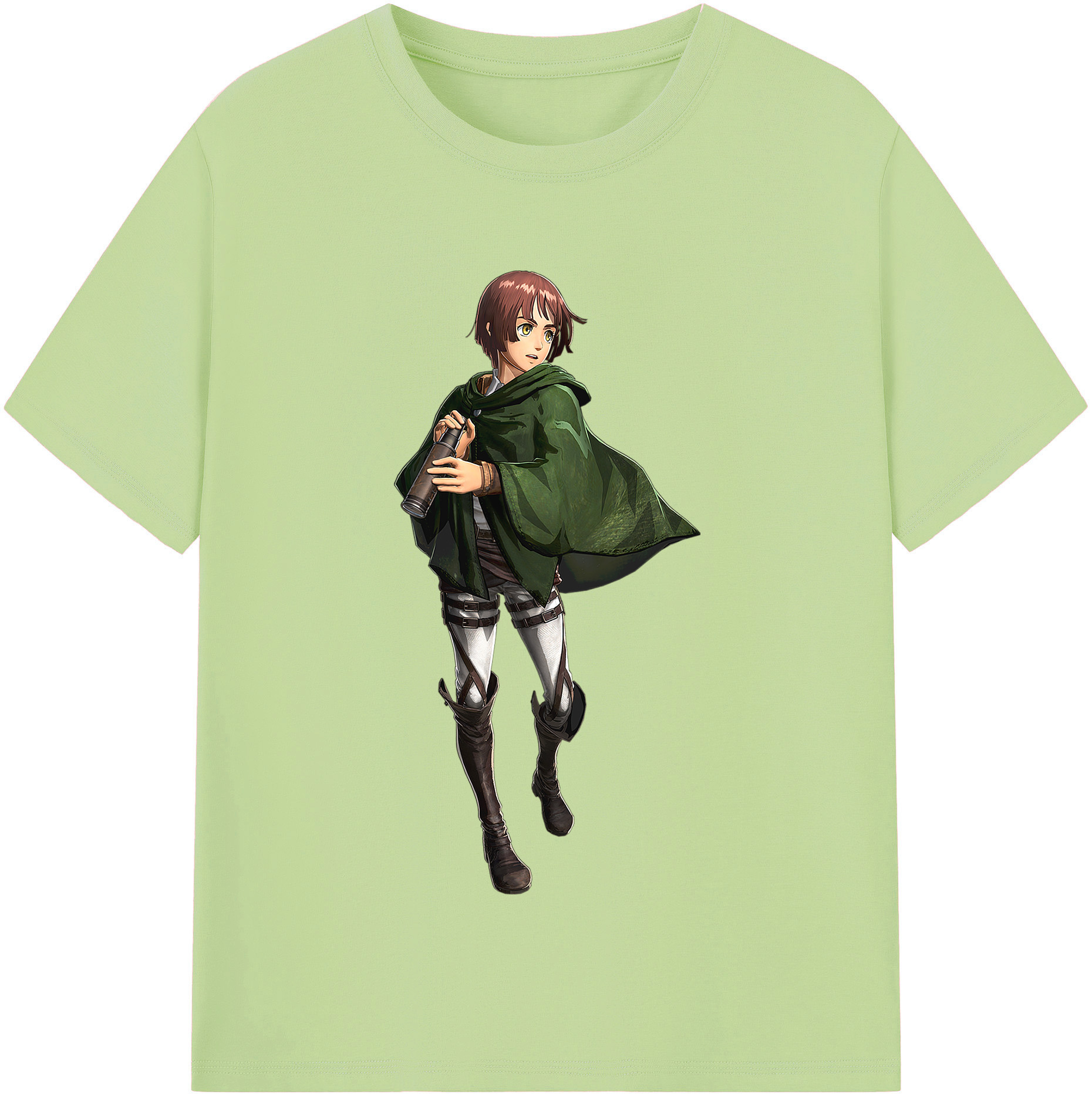 （画像用） 進撃の巨人 Attack on Titan 綿100％半袖Tシャツ（フロントプリント）